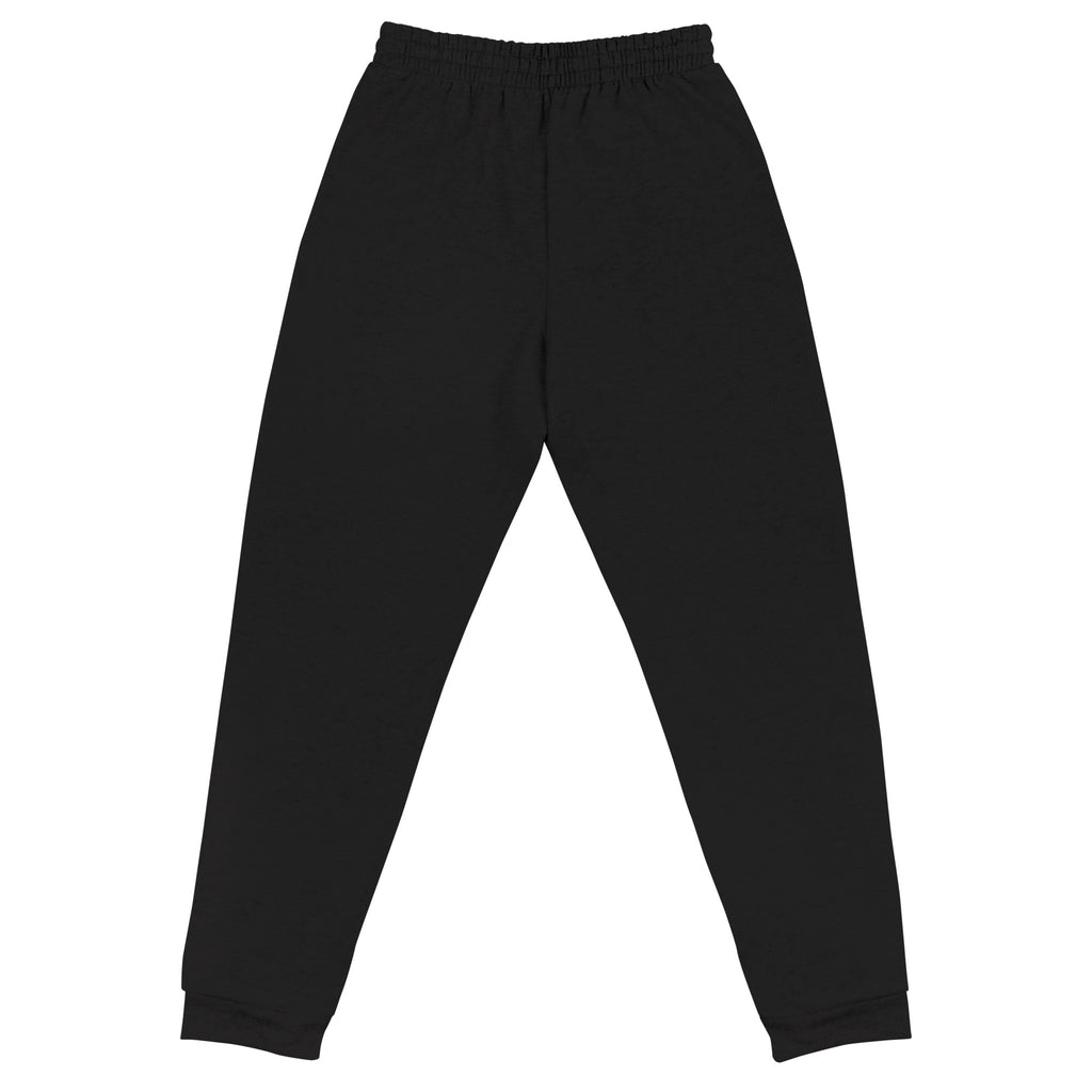 SAVANT NOIR black motion jogger sweatpants with elastic waistband and cuffs for comfortable fit
