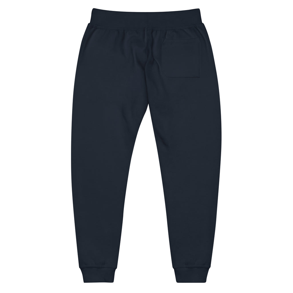 SAVANT NOIR refined modern essentials pants in black shown from the back with an elastic waistband and single pocket